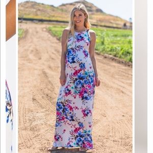 PINK BLUSH MATERNITY MAXI